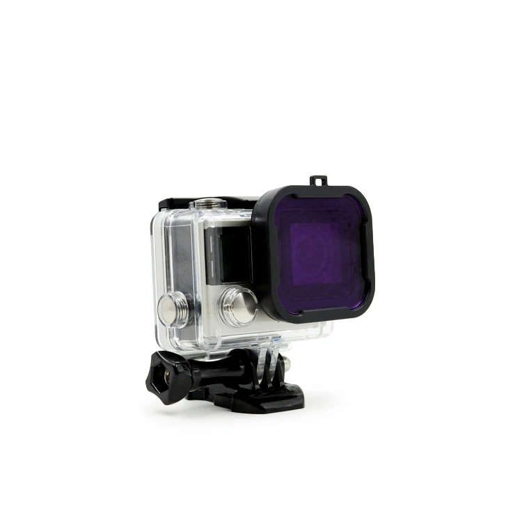 Фильтр для дайвинга желтый красный фиолетовый серый розовый фильтры подводного