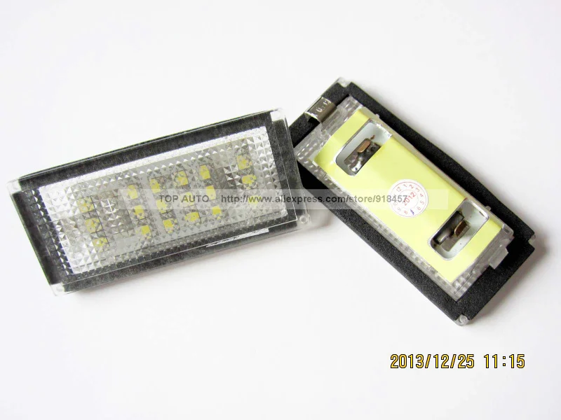 18SMD светодиодный комплект освесветильник номерного знака без ошибок для BMW 04-06 E46