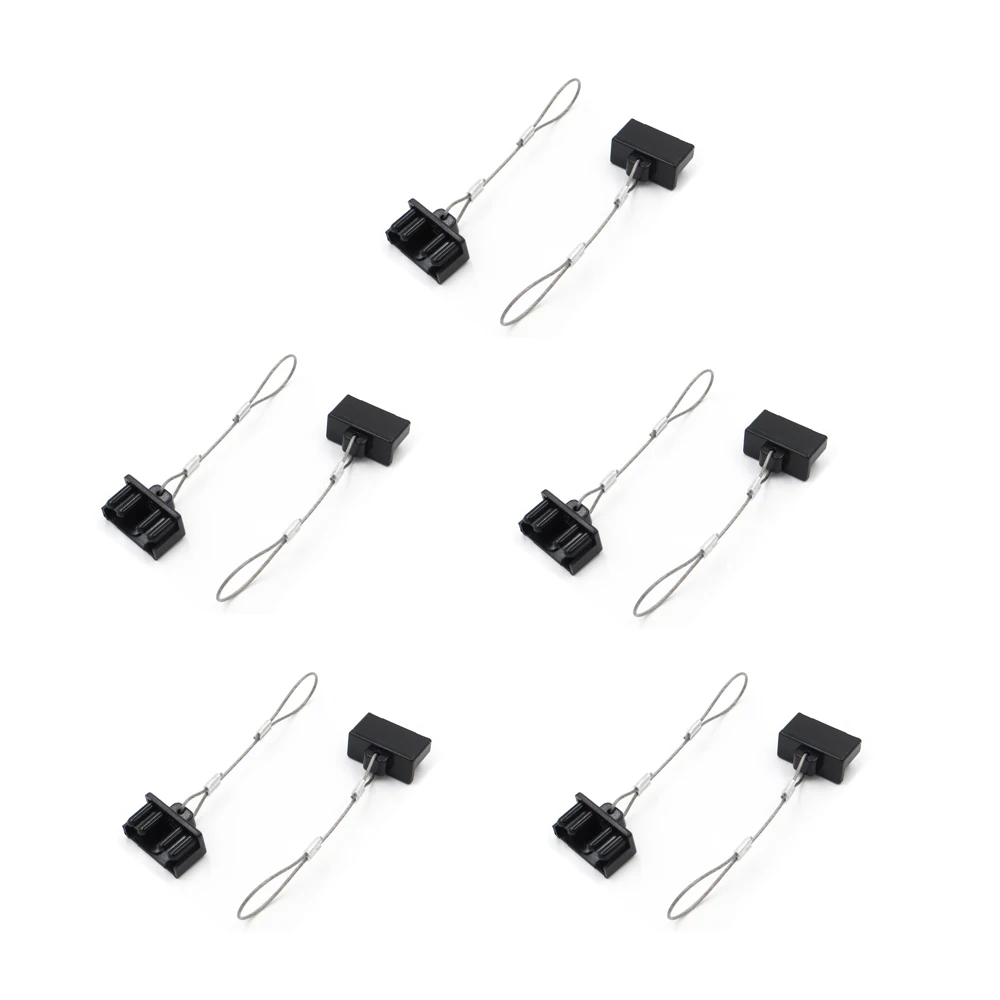 10 комплектов 600V 50A серый красный SH50 разъем двойной полюс медные контакты солнечные панели Caravans батарея T ручка анти пылезащитный чехол - Цвет: 10set x Hard Cover