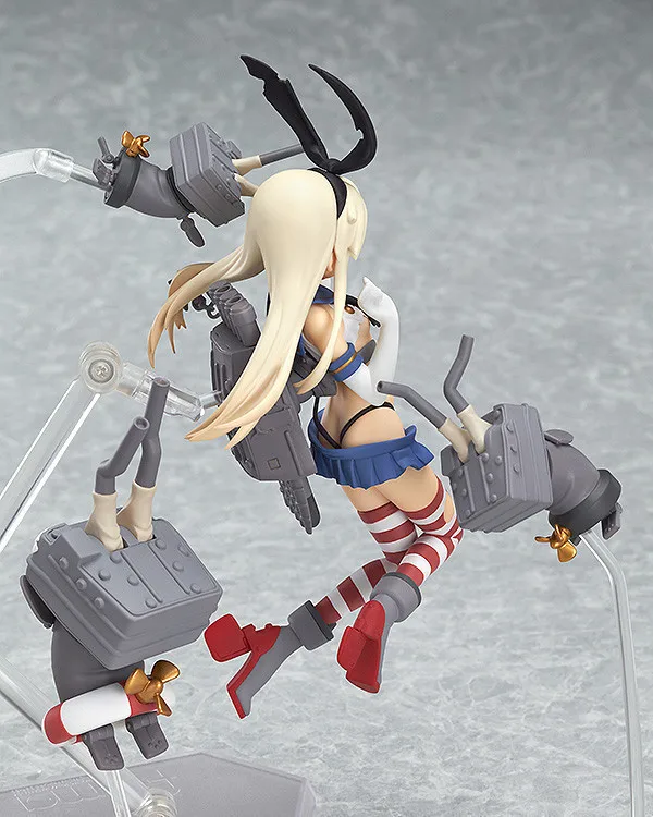 Коллекция аниме Kantai, 15 см, Shimakaze Figma 214, ПВХ фигурки, игрушки, аниме фигурки, игрушки для детей, рождественские подарки