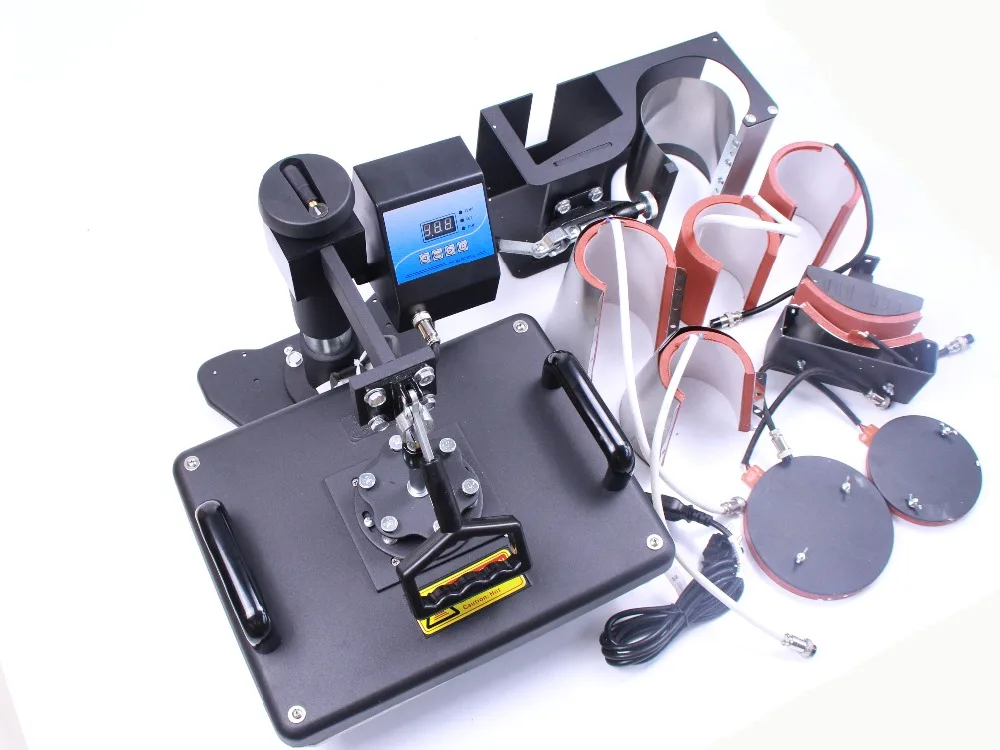 8 в 1 комбинированная машина для сублимационной печати термопресс принтер кружек