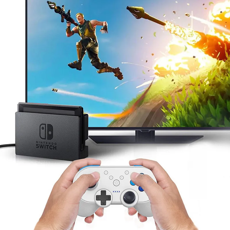 Мини Компактный беспроводной Bluetooth геймпад игровой контроллер для Nintendo DOS Switch NS