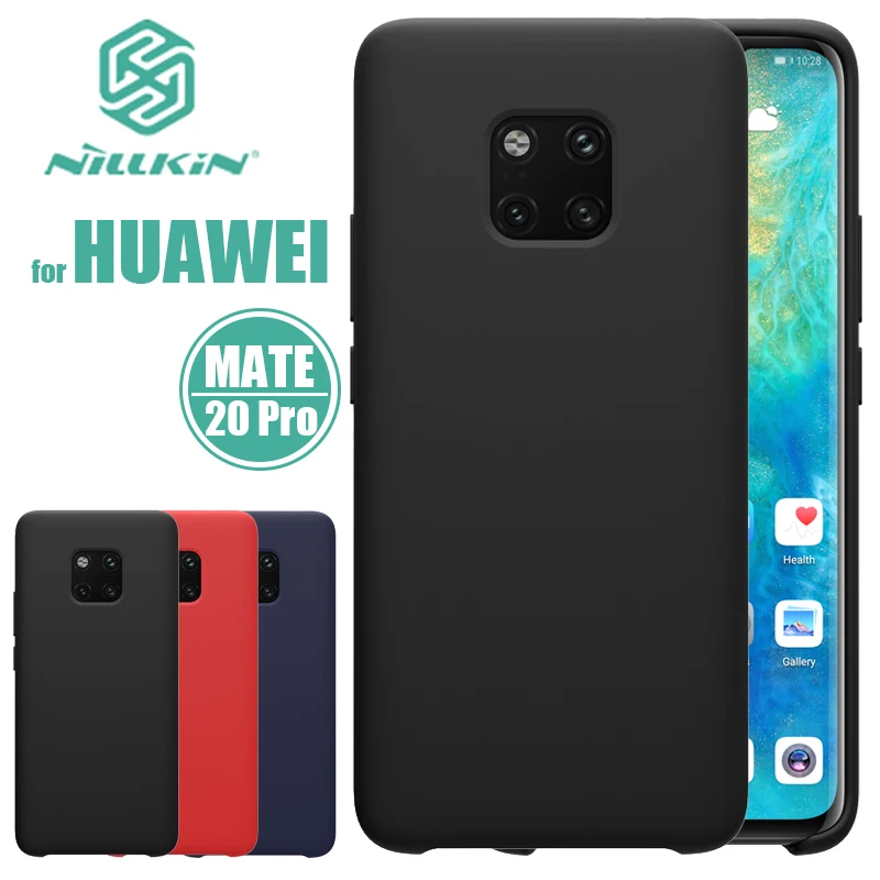 Чехол для Huawei Mate 20 Pro Nillkin роскошный гибкий чистый силикон Mate20 мягкая сенсорная