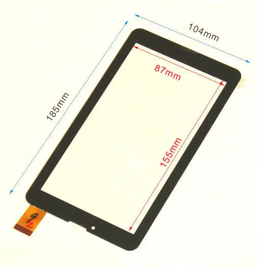 New For 7" Perfeo 7007HD Tablet FPC-70L1-V01 ZC1343 touch screen panel Digitizer Glass Sensor replacement Free Shipping | Компьютеры и