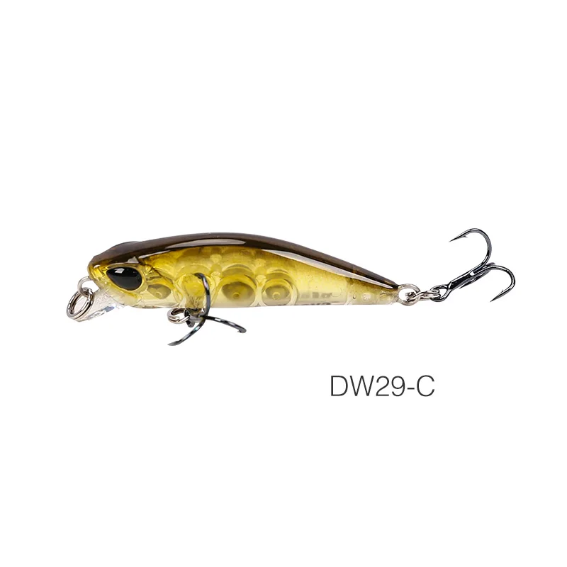 Le Fish Trulinoya DW29 42 мм 2,8 г мелкие Карповые приманки рыболовные приманки с тройными крючками погружение 0,3-0,6 м рыболовные снасти - Цвет: Color C