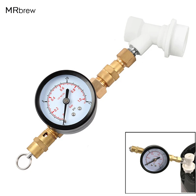 Лидер продаж! Homebrew регулируемый клапан давления с резьбой газовый шаровой замок