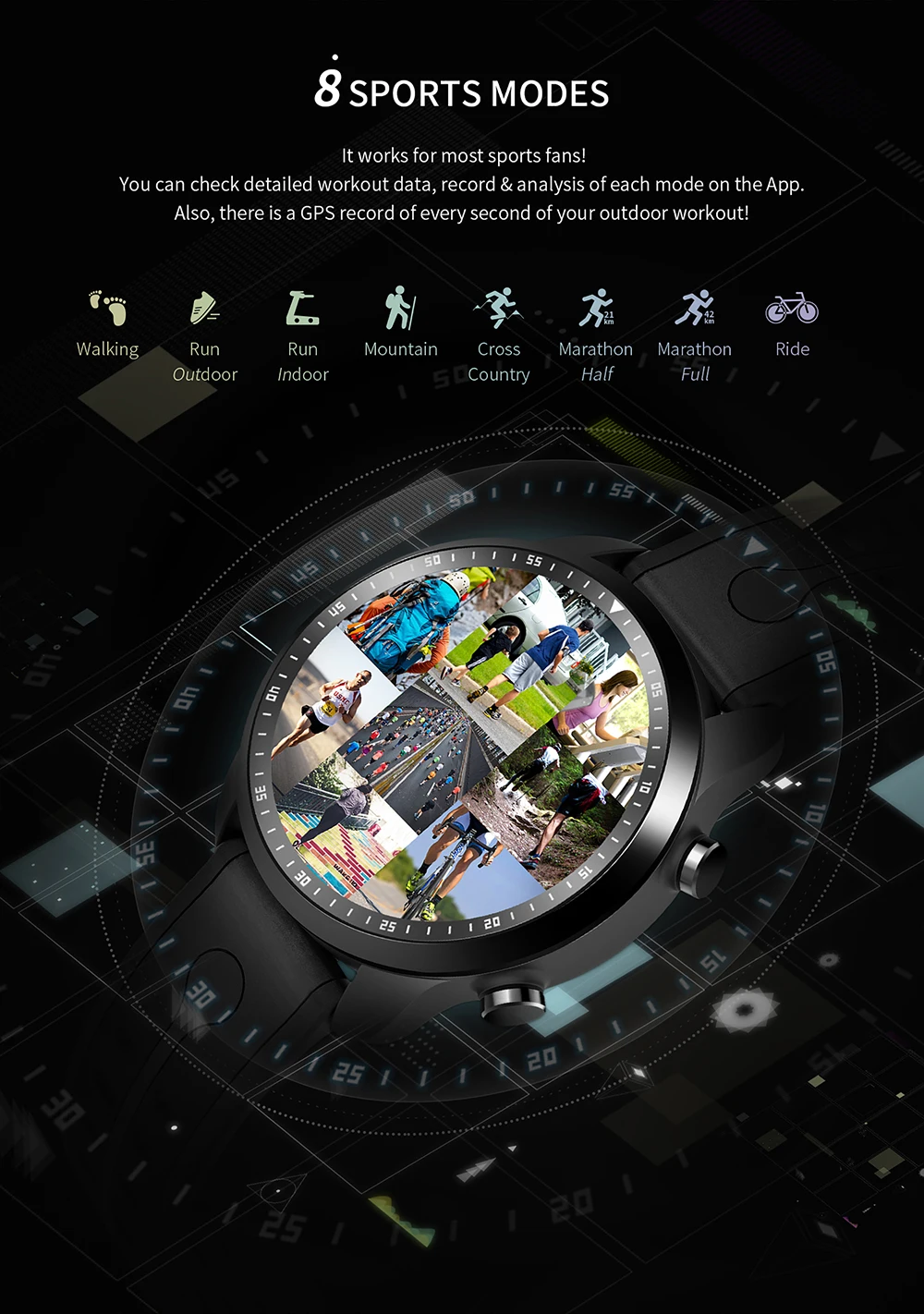4G Смарт-часы KC06 KC03 4G Android gps wifi пульсометр Google Play мультиспортивные режимы Bluetooth smartwatch телефонный звонок