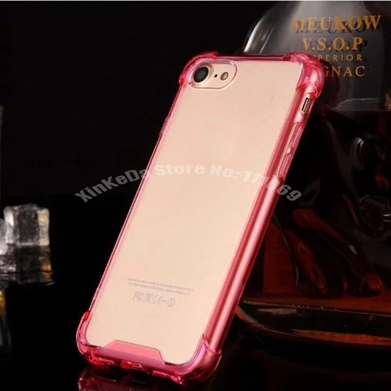 Для iPhone 11 Pro XS Max XR 8 7 6S Plus Прозрачный 3D противоударный чехол воздушная подушка TPU +
