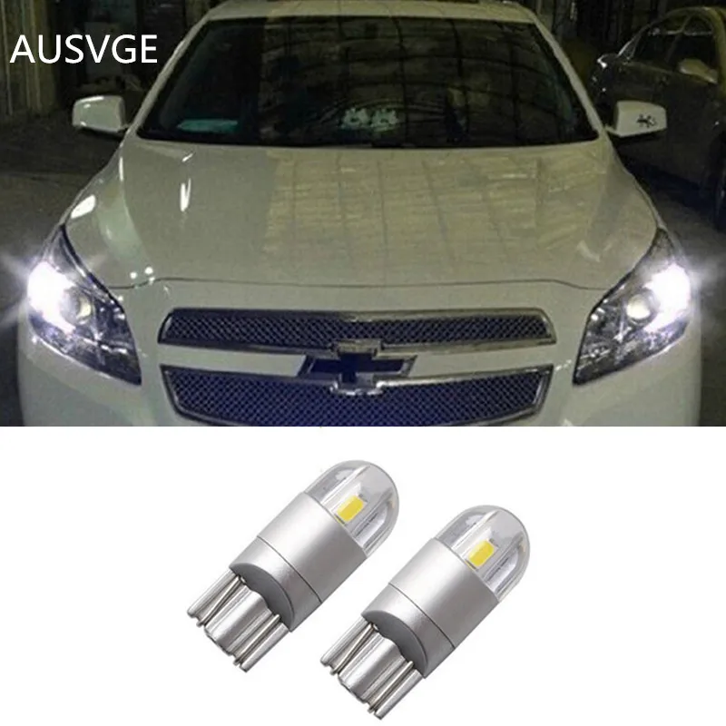 2 шт. Автомобильные светодиодные лампы W5W T10 для Chevrolet Cruze Aveo Captiva Lacetti Sail Sonic