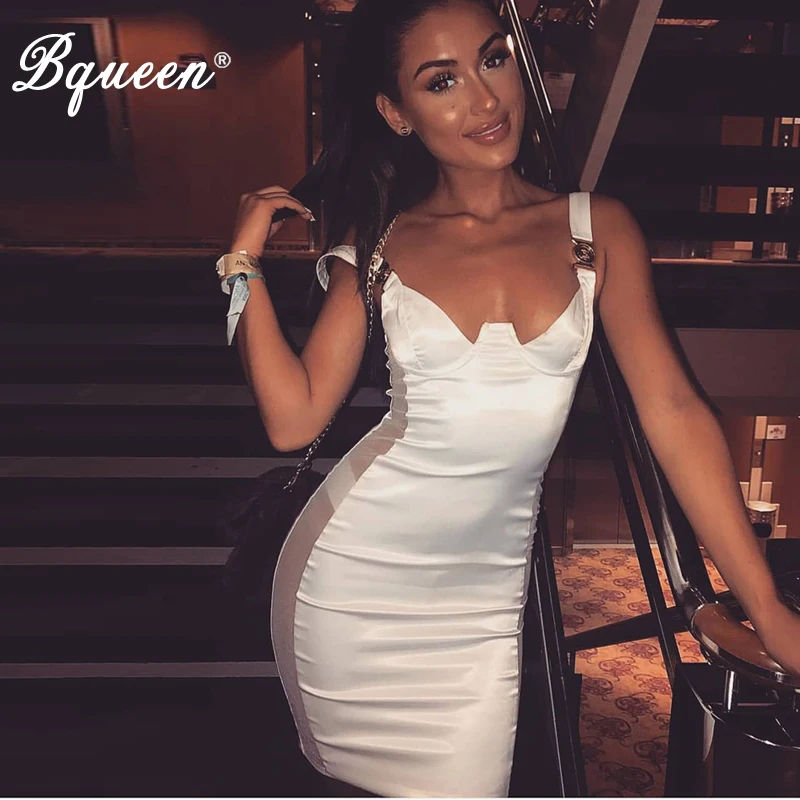Bqueen 2019 новое поступление пикантное женское бандажное платье модное мини-платье с
