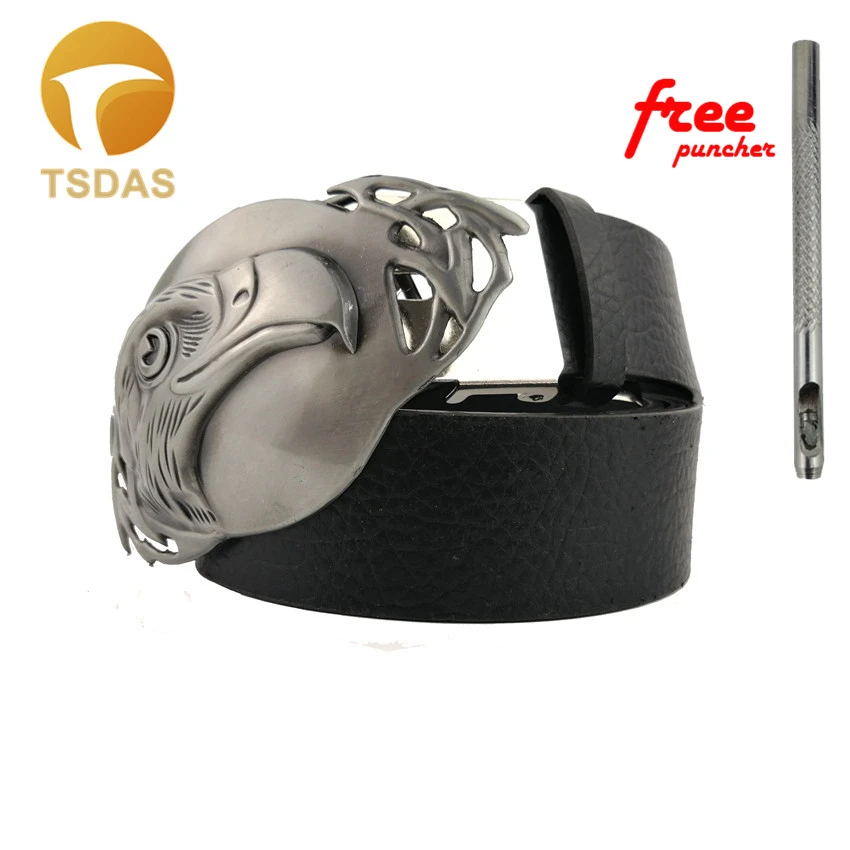 

Mens Luxury Cowboy Belt Buckle Meatl Eagle Classic Animal Belt Buckle with Pin Buckles New Year Gifts Free Shipping