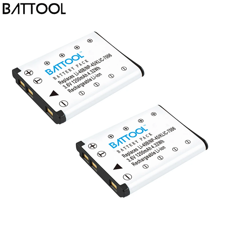 Battool NP-45, NP-45A NP-45S NP45, NP45A LI40B Аккумулятор для Fujifilm FinePix Z30, Z10fd, Z250fd, Z110, Z700EXR, J10, J120, JV100 L10