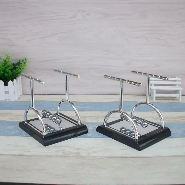 Настольный Декор баланс маятник мяч с зеркалом Чехол Ремесло украшения