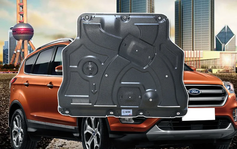 Lsrtw2017 автомобильный Стайлинг автомобиля шасси двигателя крышка для Ford Kuga Escape 2013