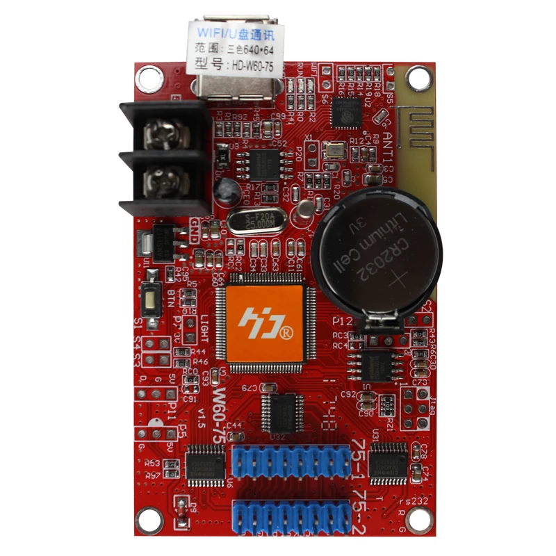 Оригинальный заводской новый продукт HD W60 75 полноцветная WIFI светодиодный карта