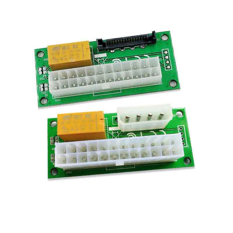 

Новейший 24-контактный блок питания ATX на Molex 4Pin /sata, двойной блок питания, кабель-удлинитель синхронизации для майнера BTC