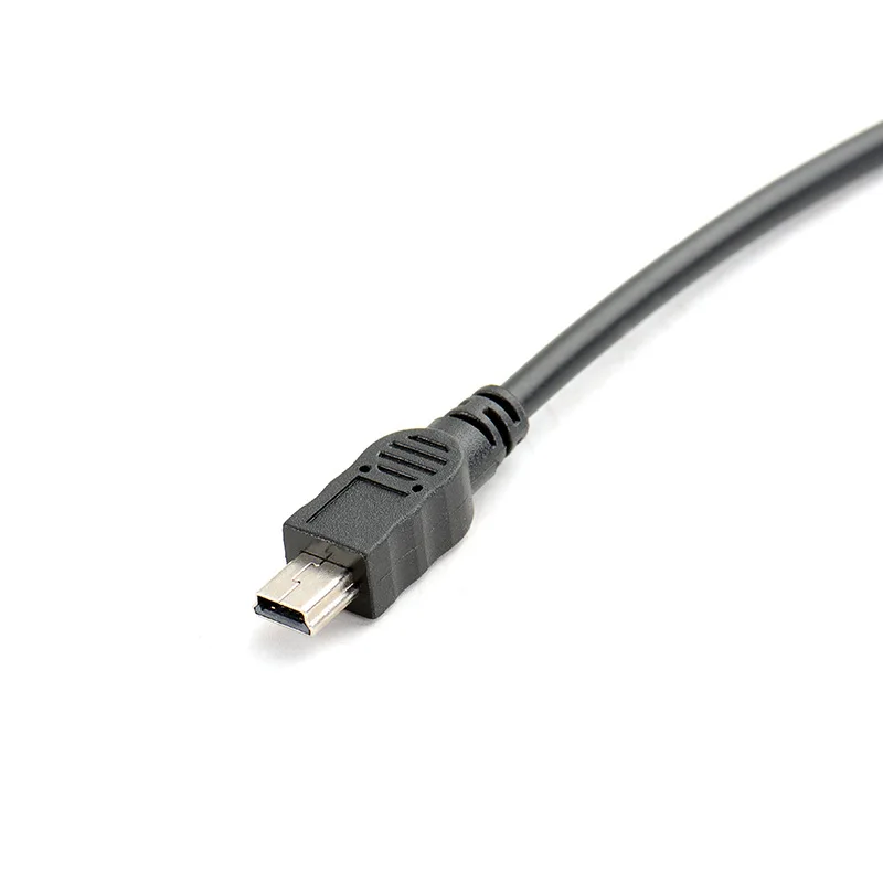 Usb 2 0 Женская пара T порт для передачи данных и зарядки мини usb Кабель-адаптер с