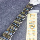 Гитара укулеле шкала наклейка Пастер этикетка на шею Гриф для обучения начинающих гитара Музыкальные инструменты аксессуары