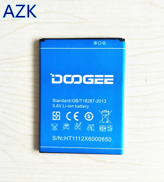 AZK Новый DOOGEE X6 3000 мАч аккумулятор для сотового телефона Doogee Pro|Аккумуляторы
