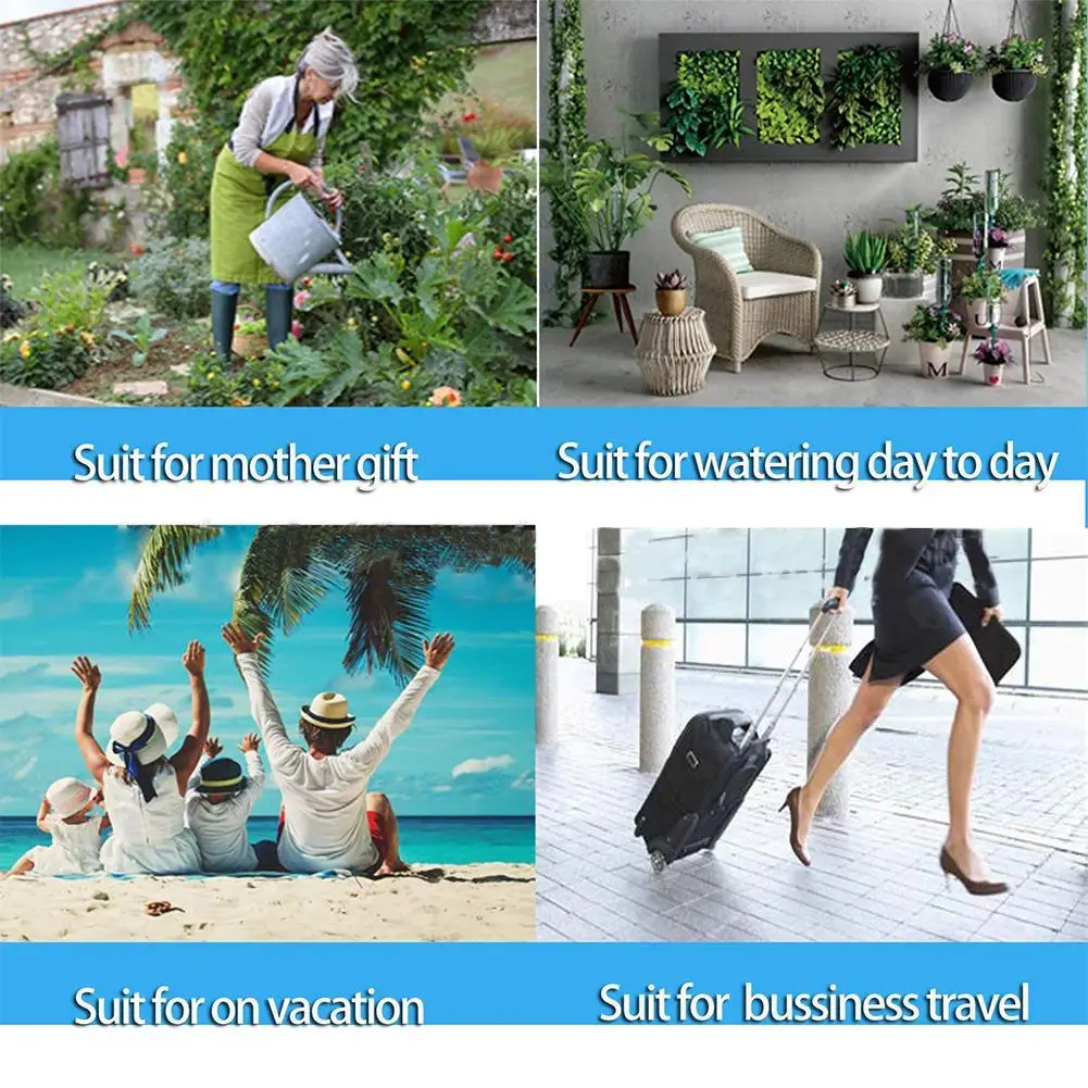 

Hot 12pcs Garden Supplies Plant Waterer Self Watering Spikes System Adjustable Water flow Drip Irrigation Watering Device Kits