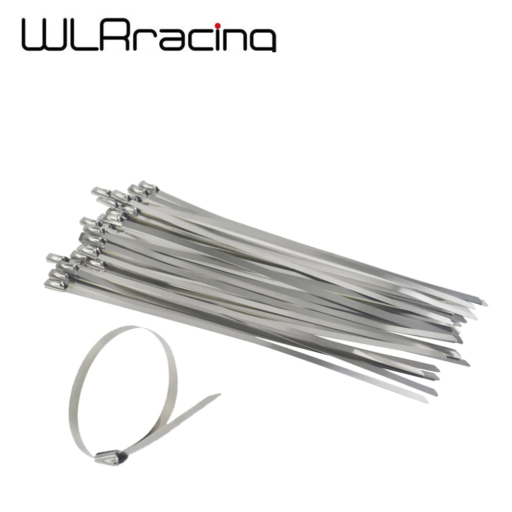 WLR RACING 200 мм x 12 &quot/300 12&quot наконечник из нержавеющей стали самозакрывающийся