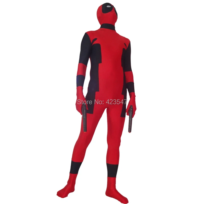 Newest Hot Deadpool Spandex Costumes Halloween Party Cosplay zentai suit DCC3254 | Тематическая одежда и униформа