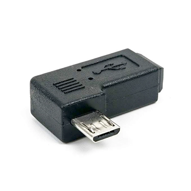 90 градусов под прямым углом адаптер типа micro USB B конвертер Папа мама l образный