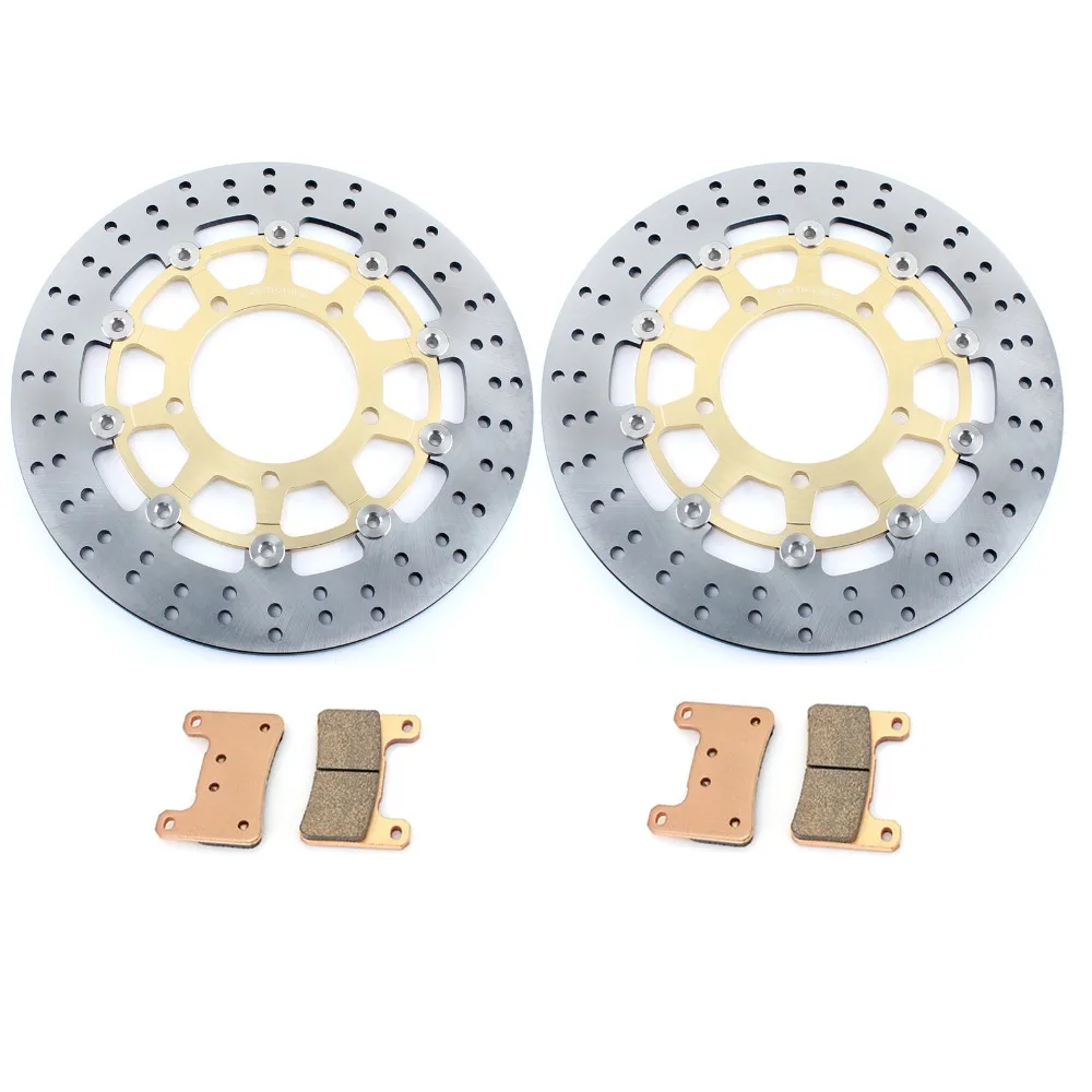 Передние тормозные диски BIKINGBOY роторы колодки для Suzuki GSXR 600 750 06 07 GSX R 1000 05 08 VZR 1800 M109R