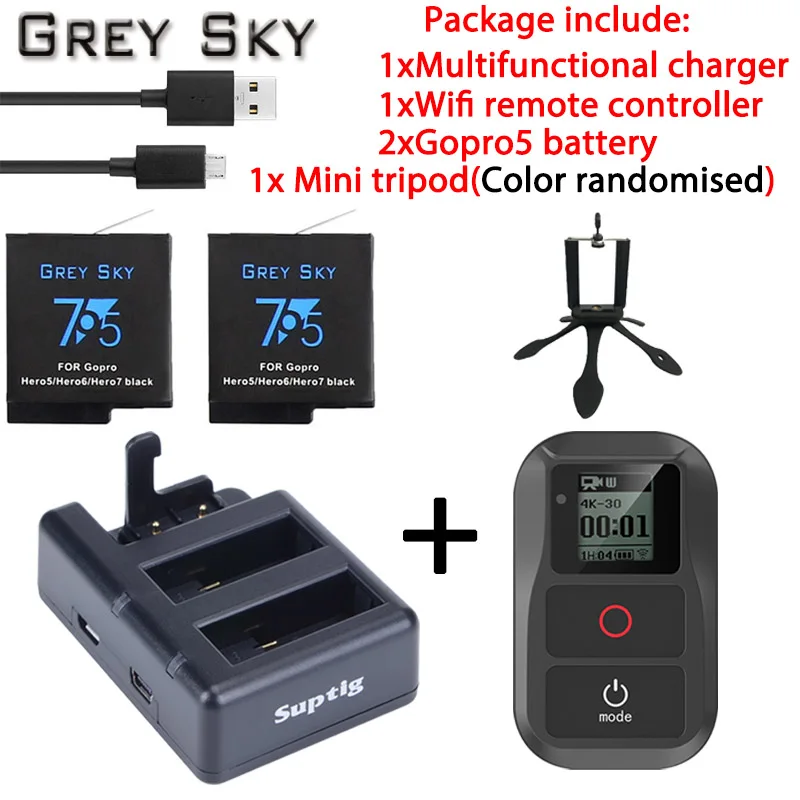Для Gopro hero 7 6 5 батарея 3 Способа USB слота многофункциональное зарядное устройство