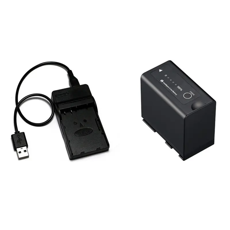 BP-975 BP975 батарея + USB зарядное устройство для Canon EOS C100 C300 C500 XLH1 XHG1 XHA1 XL2 XM2 ES420V ES75 ES8200V