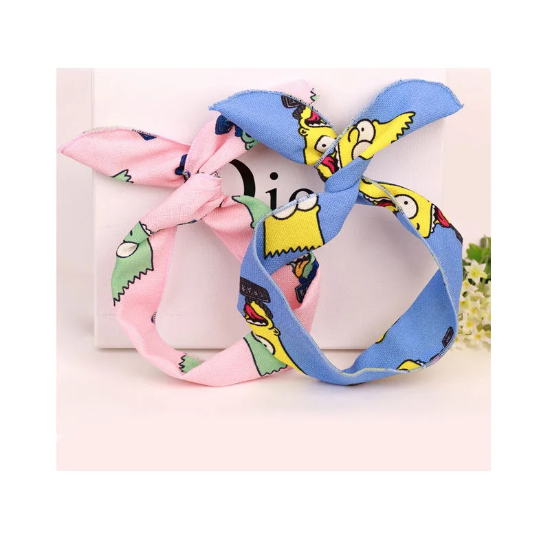 New Mickey Ears Headband Cartoon Minnie ears christmas Headband Bow Modeling Girl Hair Accessories Birthday Party Celebration