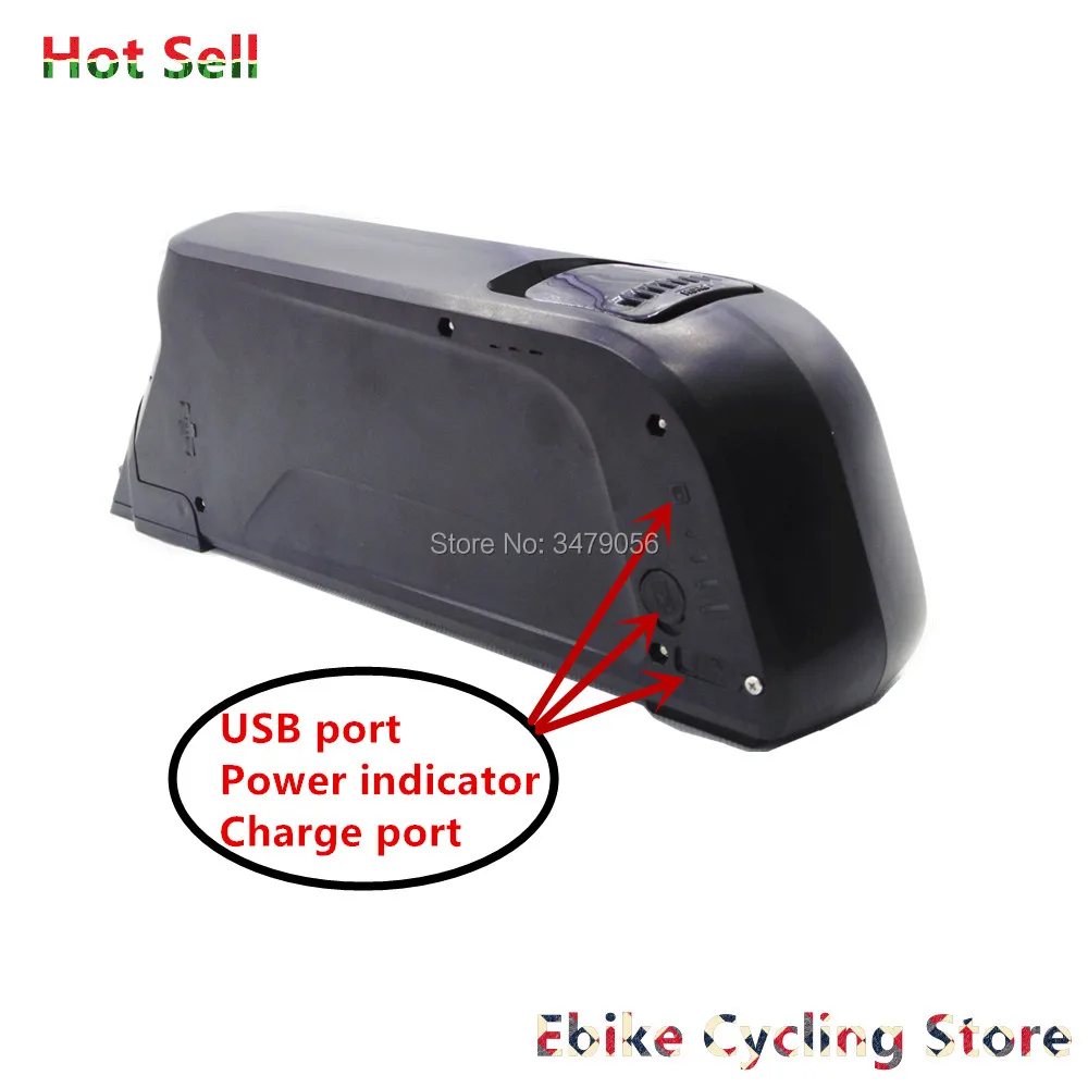 48V 52 в 14ah 30A Atlas Дельфин вниз трубки для е байка Батарея с USB Мощность Мопс и