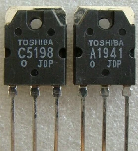 2SA1941 2SC5198 A1941 C5198 TO-3P ROHS orijinal 5 + 5 10 adet/grup ücretsiz kargo elektronik kompozisyon kiti