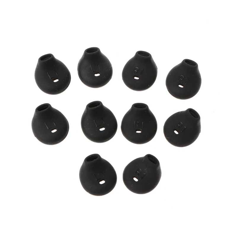 10 шт./5 пар силиконовые вкладыши для наушников|ear tips|silicone ear tipssilicone |
