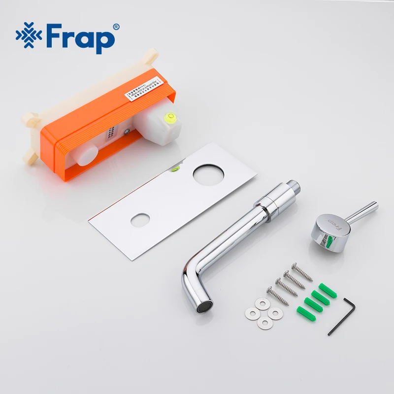 FRAP новые продукты настенный кран для ванной комнаты квадратный хромированный