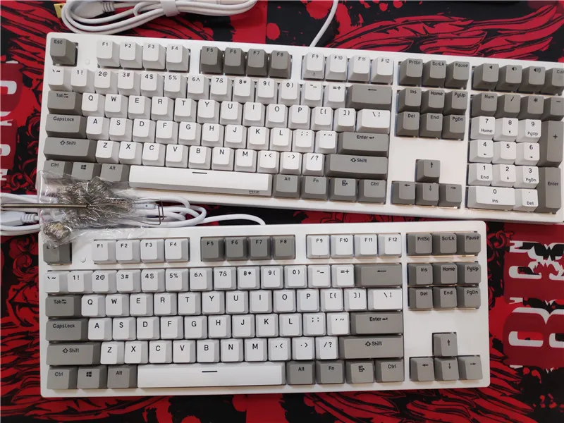 Новая Водонепроницаемая клавиатура NIZ X87 35g TKL 87 программируемые клавиатуры EC