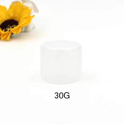 30g clear 30/50 шт бутылки для многоразового использования пластиковая Пустая палитра банка для пищевых продуктов путешествия крем для лица/лосьон/косметический контейнер 10 г 20 г 30 г 50 г - Цвет: 30g clear