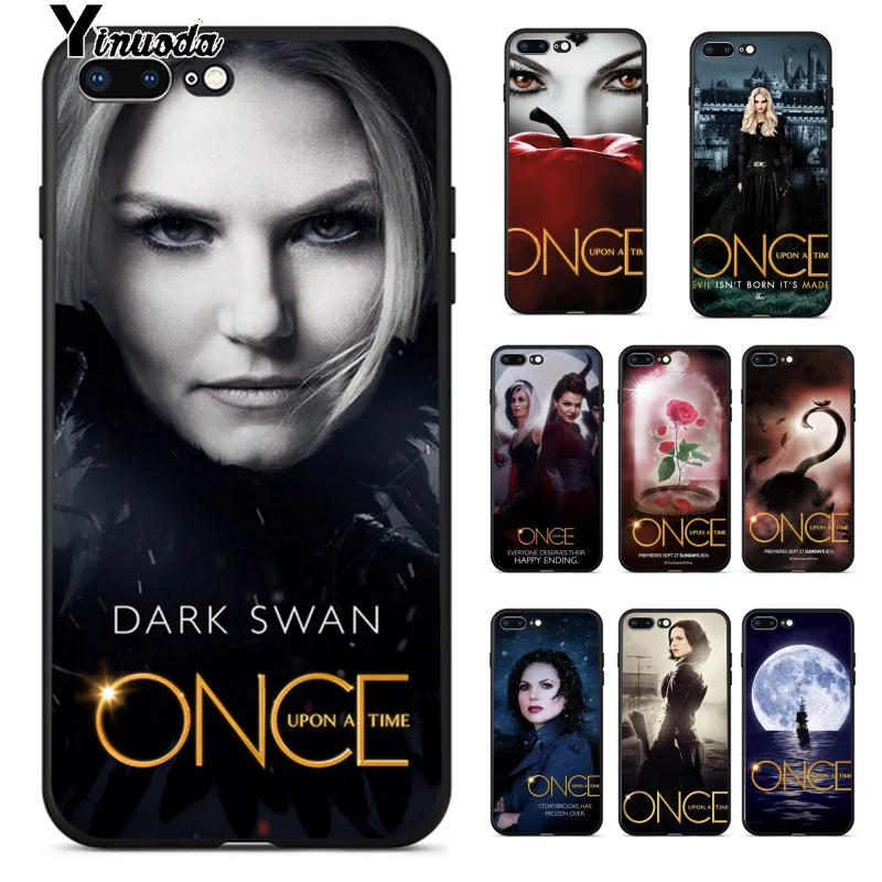 

Yinuoda Once Upon A Time Silicone soft TPU Phone Case Cover for iPhone 8 7 6 6S Plus 5 5S SE XR X XS MAX Coque Shell