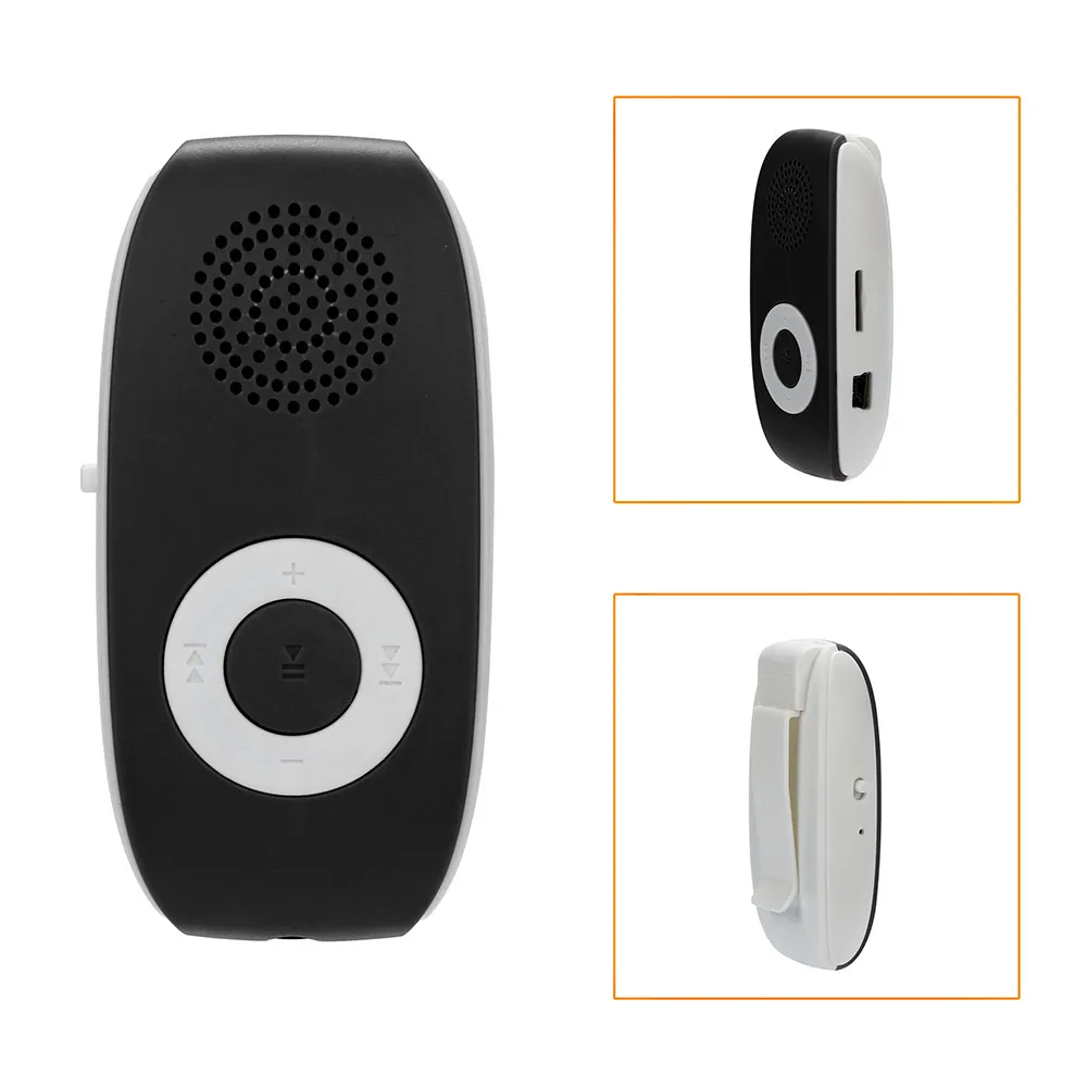 Портативный MP3 плеер Мини Clip Sport Музыка Media Встроенный динамик Walkman Lettore Mp3 с TF слот