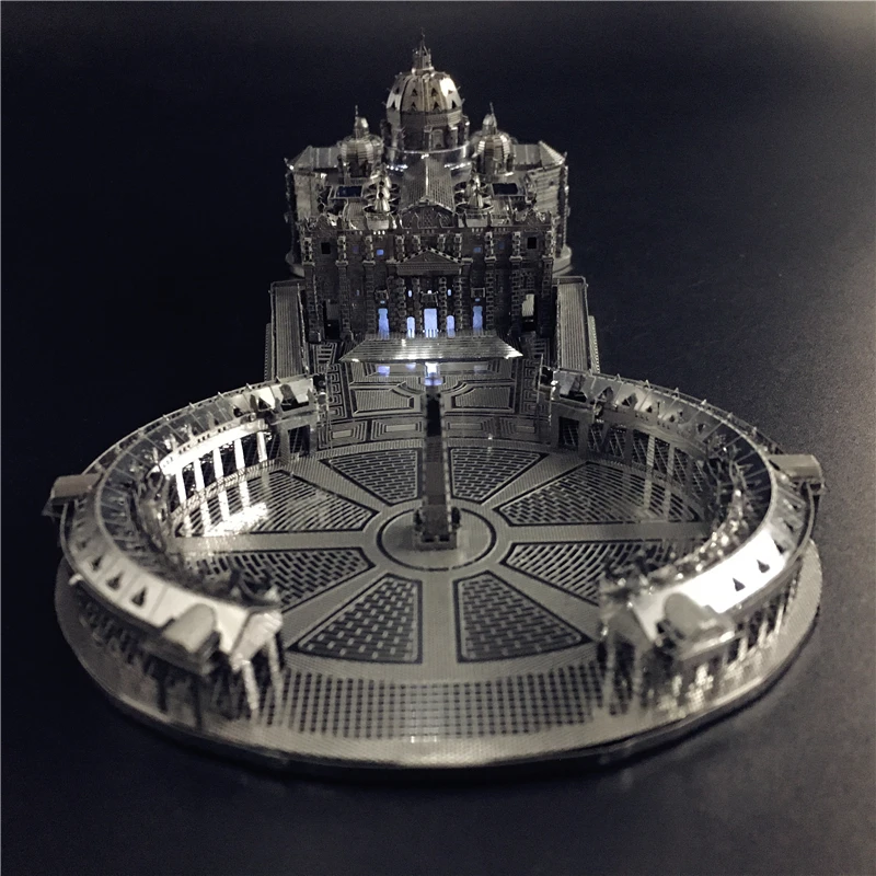 3D металлическая модель, набор, 1:1000, стестерская база, Сборная модель, сделай сам, 3D лазерная резка, модель, головоломка, игрушки для взрослых