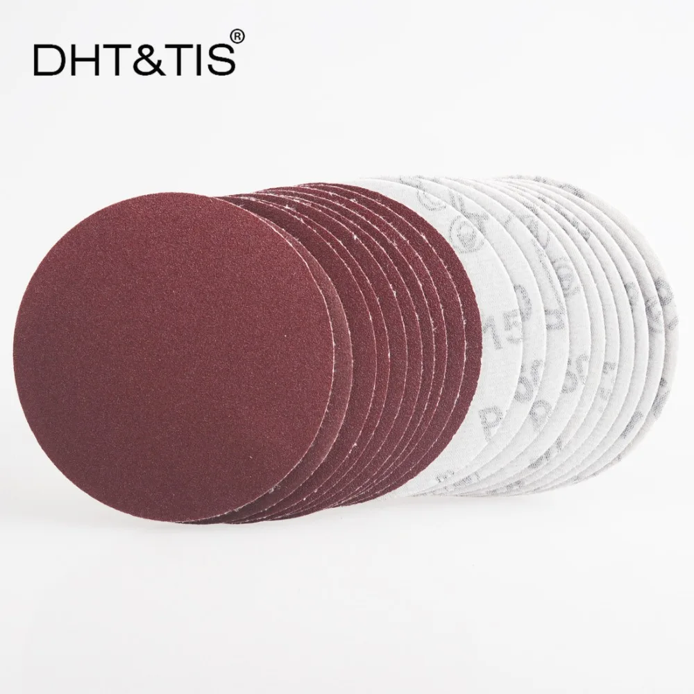 DHT &amp TIS 100 штук 3 &quot/75 мм крюк и петля абразивный шлифовальный диск стены древесины