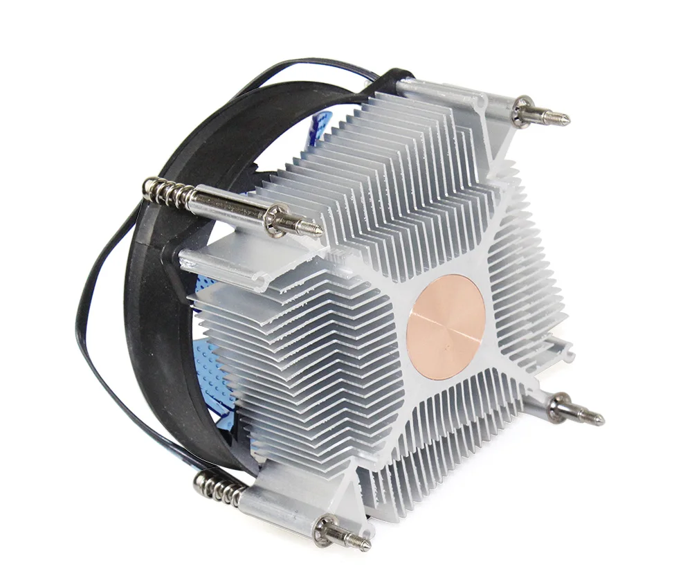 Кулер для процессора тихий 90 мм светодиодный 2200 об./мин. LGA 1150/1151/1155/AM2/AM3/AM4|Кулеры и