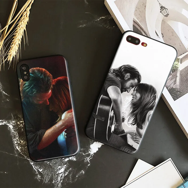 Рождение звезды Bradley Cooper Lady Gaga Coque Чехлы для мобильного телефона из мягкого