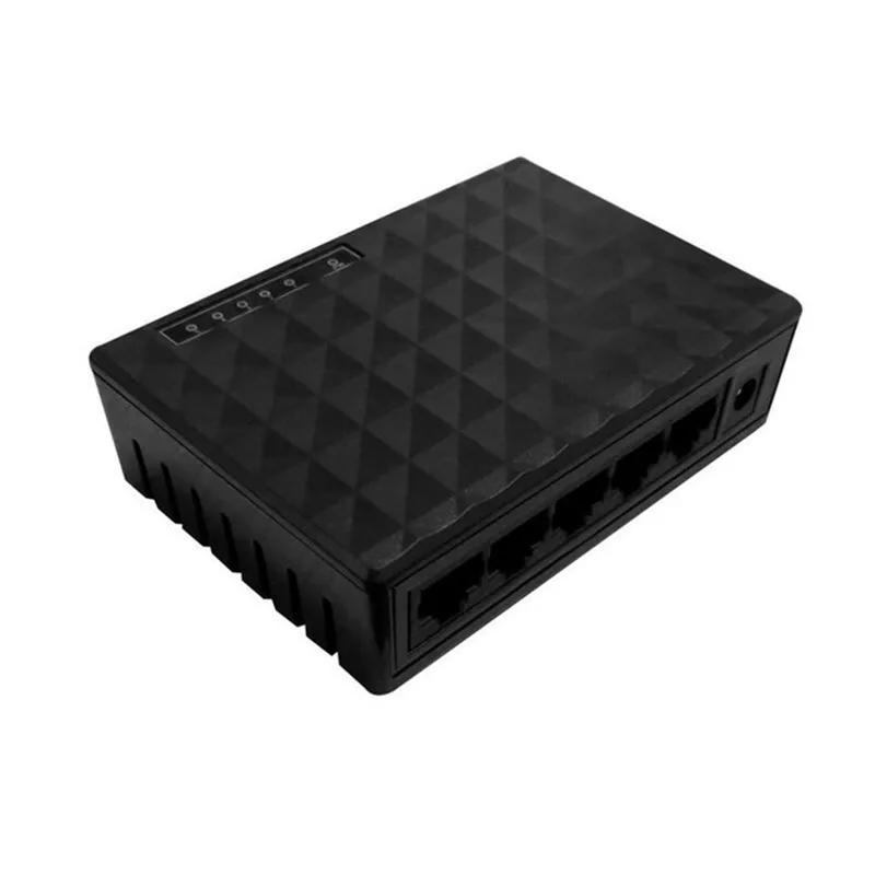 10/100 Мбит/с сетевой коммутатор мини 5 портов Быстрый Ethernet концентратор
