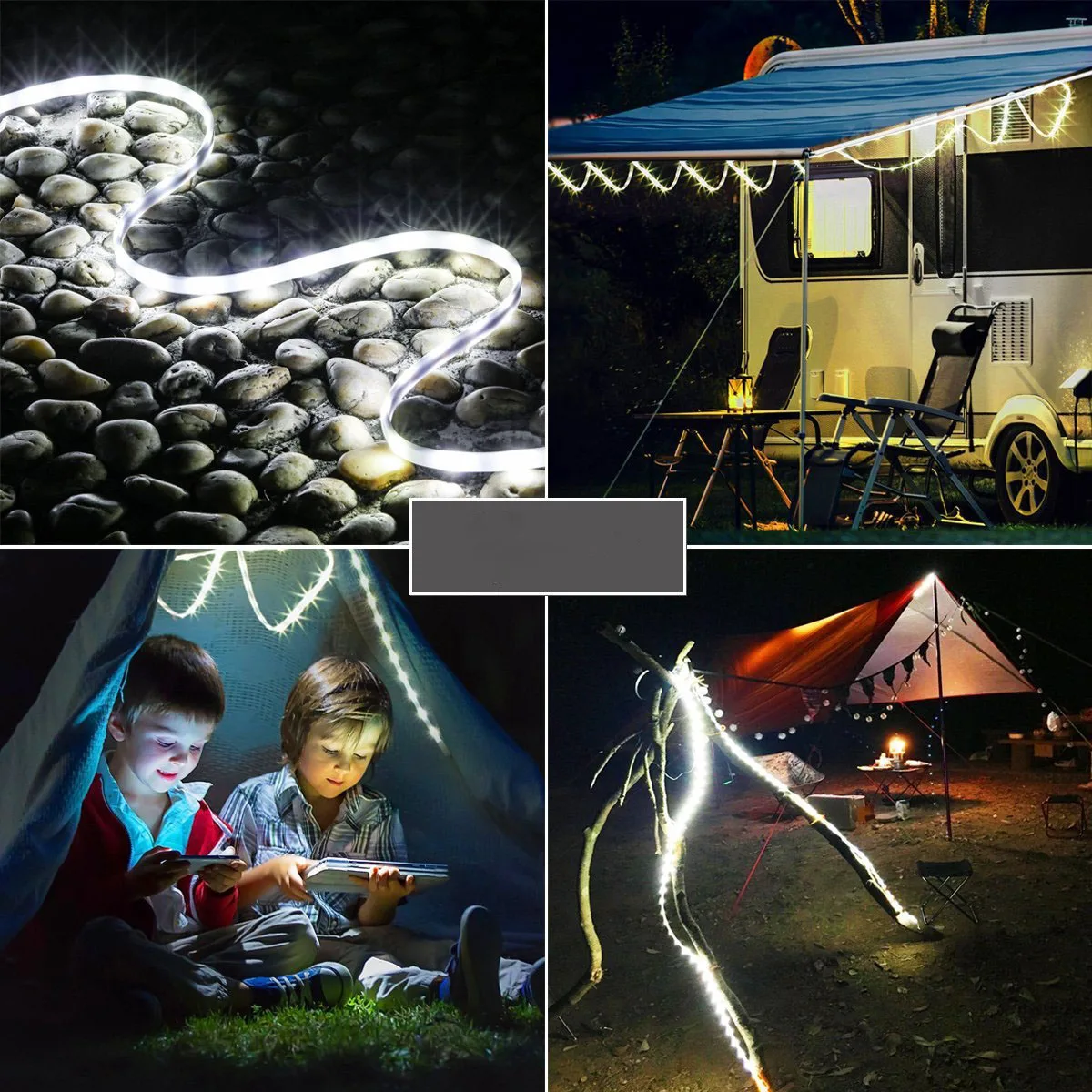 Новый Кемпинг USB СВЕТОДИОДНЫЙ светильник полоса для улицы Actvities Пешие прогулки RV