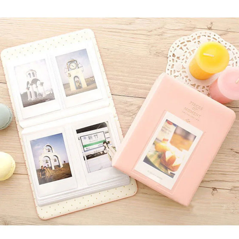 64 кармана для Fujifilm Instax Mini Фильм 8 Корея альбом для фотоаппарата Instax Fotografia для Polaroid мгновенный чехол для фотографий в альбоме хранения