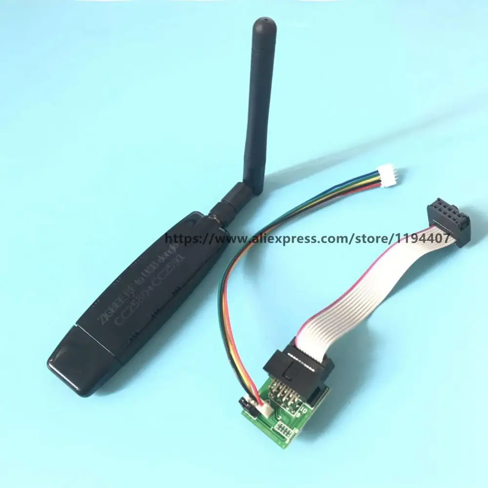 РЧ-USB(CC2530 CC2591) РЧ-коммутатор USB прозрачное оборудование для последовательной передачи данных с отладчиком