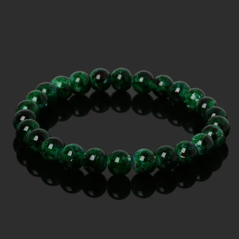 Женский браслет с бусинами диаметром 8 мм 19 см|bracelet repellent|bracelet bandbead bracelet charm |