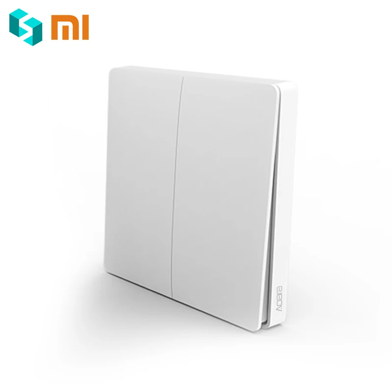 Original Xiaomi Mijia Aqara Wall Switch Zigbee Version Smart Light Control Wireless Key Mihome Remote APP | Электроника