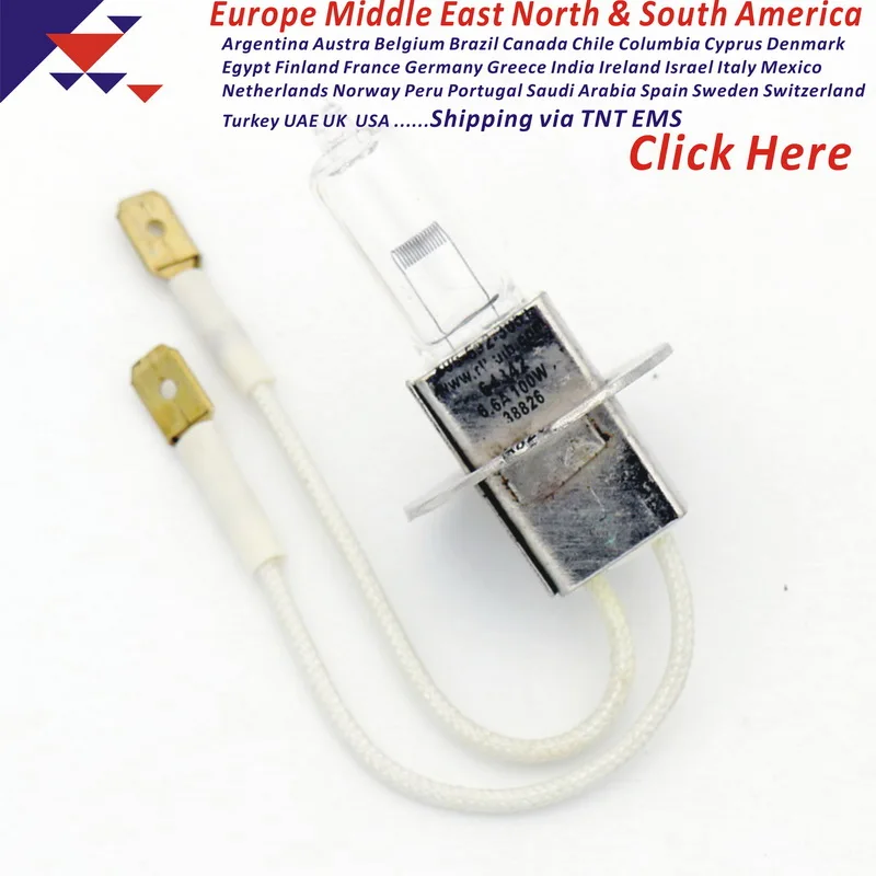 DONAR DN 38826 64342 HLX C 6.6A 100 Вт 6.6A100W PK30d провода приводит Галогенные лампочки аэропорта